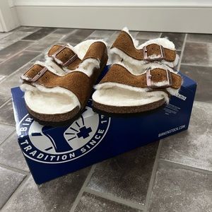 Birkenstock- Arlington Shearling. Size 37.